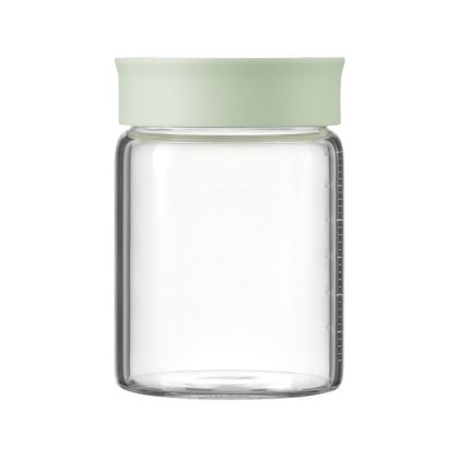 BUYDEEM Glass storage box 500ml x3, model CS1013, color Cozy Greenish
