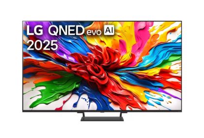 TV LG 65QNED93A6A, 65" 4K HDR Smart QNED TV MiniLED, 3840x2160, 120Hz Native (VRR 165Hz), DVB-T2/C/S2, AI Alpha 8, HDR 10 PRO, webOS 24, ThinQ AI, WiFi, FreeSync Compatible, VRR, AI Upscaling, Google Cast, Virtual 9.1.2 Up-mix, Bluetooth, Hdmi, Mul