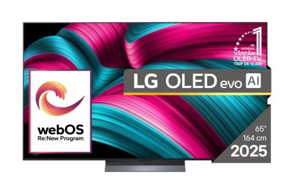 TV LG OLED65C51LA, 65" UHD OLED evo, 4K (3840 x 2160), DVB-C/T2/S2, Full Cinema Screen, Alpha 9 AI 4K Gen8, 120Hz Native (VRR 144Hz), ThinQ AI, HDR10, VRR, NVIDIA G-SYNC, AMD FreeSync, Dolby Vision, Dolby Atmos, Wi-Fi 6, Bluetooth, HDMI, USB, Airpl
