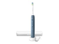 PHILIPS Electric toothbrush Series 4100 Pressure sensor travel case blue