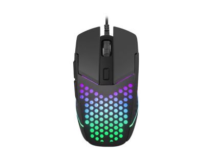 Mouse Fury Gaming Mouse Battler 6400 DPI Optical With Software Black