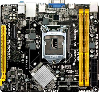 Motherboard BIOSTAR H81MHV3, Intel H81, sock. 1150, Ver 7.3