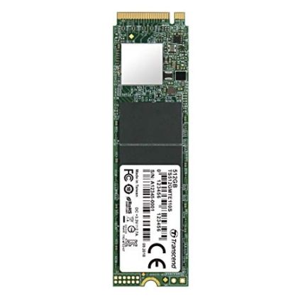 Hard disk Transcend 512GB, M.2 2280, PCIe Gen3x4, 3D TLC, DRAM-less