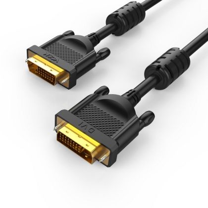 VCom кабел DVI 24+1 Dual Link M / M +2 Ferrites - CG442GD-5m