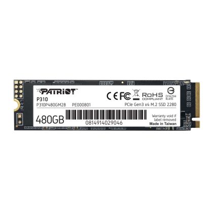 Hard drive Patriot P310 480GB M.2 2280 PCIE