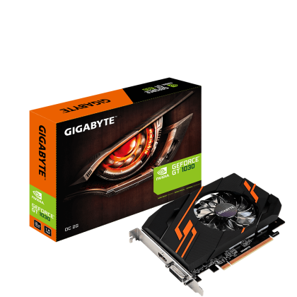 Видео карта GIGABYTE GeForce GT 1030 OC 2GB GDDR5