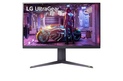 Монитор LG 32GQ850-B, 31.5" UltraGear Nano IPS with ATW, AG, 1ms GtG, 1000:1, 450cd/m2, QHD (2560x1440), 240Hz, Reader Mode, FreeSync, G-SYNC, VRR, HDR 600, DCI-P3 98%, USB, HDMI, DisplayPort, Height Adjustable, Pivot, Tilt, Headphone out,  Black