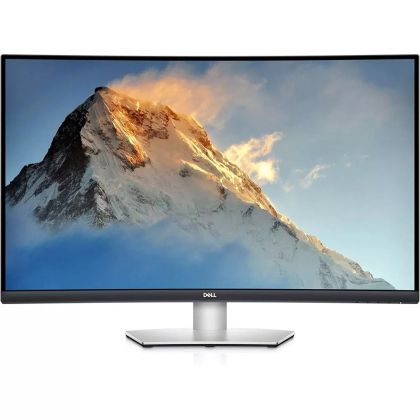 Monitor Dell S3221QSA, 32" Curved 4K AG, VA, 4ms, 3000:1, 300 cd/m2, UHD (3840x2160), AMD Radeon FreeSync, 99% sRGB, HDMI, DP, USB 3.0 hub, Speakers 2 x 5W, ComfortView , Audio Line-out, PBP, PIP, Height Adjustable, Tilt, Black