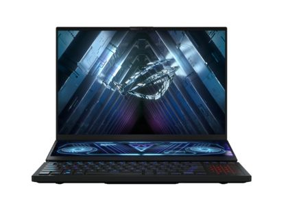 Laptop Asus ROG Zephyrus Duo 16 GX650PZ-NM014X, AMD Ryzen 9 7945HX (16-core/32-thread, 64MB L3 cache, up to 5.4 GHz max boost), 16"WQXGA (2560 x 1600, 16:10) 165Hz, 32GB DDR5 4800Mhz(2*16),PCIE NVME 1TB M.2 SSD, RTX 4080 12GB GDDR6,WiFi 6e,RGB Kbd, Window