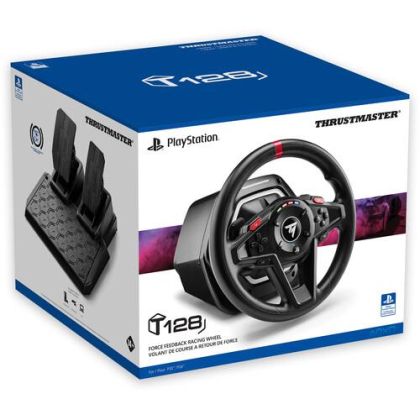 Racing Wheel  THRUSTMASTER T128, For PC / PS4 / PS5