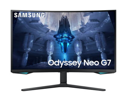 Monitor Samsung Odyssey G7 32 inch, VA Curved Quantum Mini-LED UHD 3840x2160