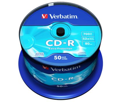 Media Verbatim CD-R 700MB 52X EXTRA PROTECTION SURFACE (50 PACK)