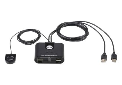 ATEN 2 x 4 USB 2.0 Peripheral Sharing Switch