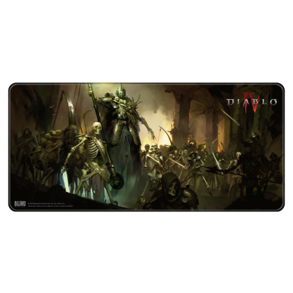 Gaming mousepad Diablo IV - Skeleton King, XL