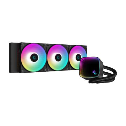 DeepCool Water Cooling LS720 SE - Addressable RGB, Infinity mirror design - LGA1700/AM5