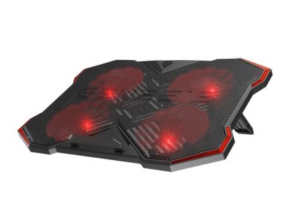 Охлаждаща система Genesis Laptop Cooling Pad Oxid 260 15.6-17.3 4 Fans, Led Light, 2 Usb