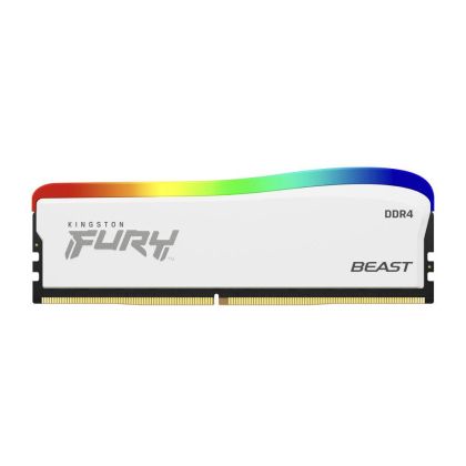 Memory Kingston FURY Beast White RGB 16GB DDR4 3200MHz KF432C16BWA/16