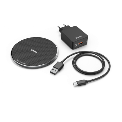 Hama "QI-FC10" Wireless Charger Set, 10W