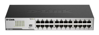 Switch D-Link DGS-1024D/E, 24 -port 10/100/1000, Desktop, rack mount