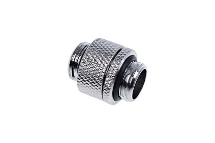 Alphacool Eiszapfen double nippel rotatable G1/4 outer thread to G1/4 outer thread - chrome