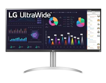 Monitor LG 34WQ650-W, 34" UltraWide AG, IPS Panel, 5ms, 1ms MBR, 1000:1, 400 cd/m2, 21:9, 2560x1080, HDR 400, sRGB over 99%, Radeon FreeSync, 75Hz, HDMI, DisplayPort , USB Type-C, Tilt, Height Adjustable, Reader Mode, Headphone Out, Black