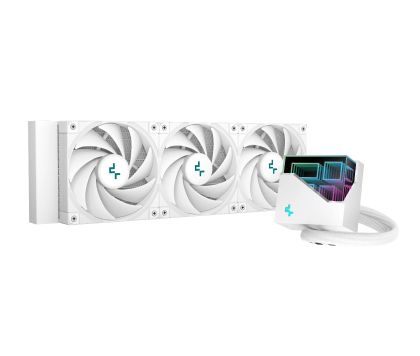 DeepCool водно охлаждане Water Cooling LT720 White - Addressable RGB, Infinity mirror design - LGA1700/AM5