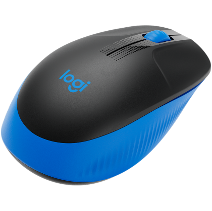 LOGITECH M190 Wireless Mouse - BLUE