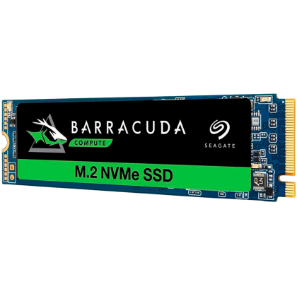 Seagate® BarraCuda™ PCIe, 1TB SSD, M.2 2280 PCIe 4.0 NVMe, Read/Write: 3,600 / 2,800 MB/s, EAN: 8719706434591