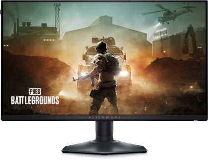 Monitor Dell Alienware AW2523HF, 24.5" LED Anti-Glare, IPS, 0.5ms GtG, FullHD 1920x1080, 1000:1, 400 cd/m2, AMD FreeSync Premium, G-Sync, 99% sRGB, HDMI, DP, USB 3.2 Hub, ComfortView, Height Adjustable, Pivot, Swivel, Black