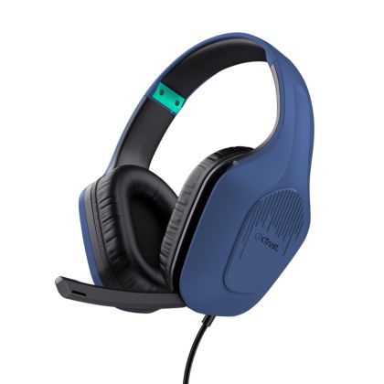 Headphones TRUST GXT415 Zirox Headset Blue