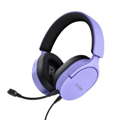 Headphones TRUST GXT489 Fayzo Headset Purple