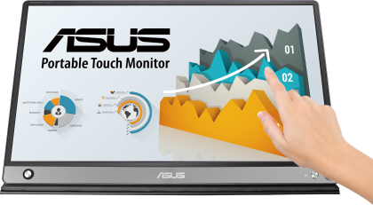 Monitor ASUS ZenScreen Touch MB16AMT, 15.6" FHD (1920x1080) IPS