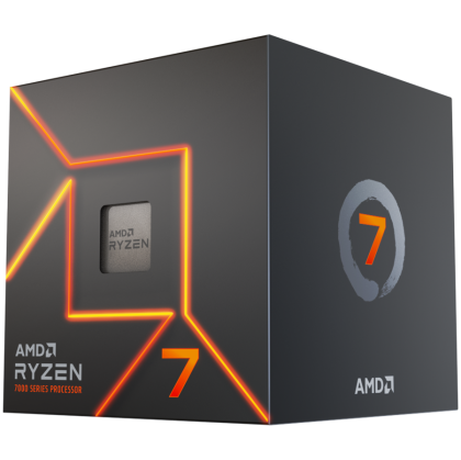 AMD Ryzen 7 7700 5.3GHz AM5 8C/16T 65W 40MB with Wraith Prism Cooler BOX