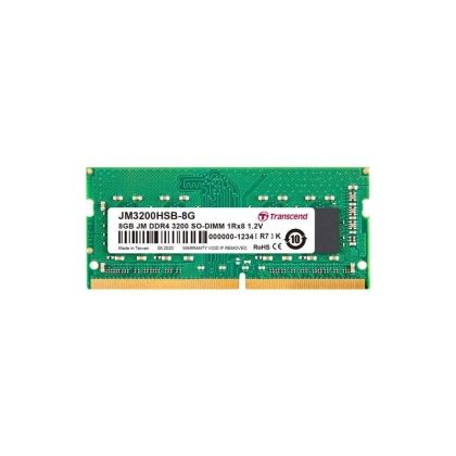 Memory Transcend 8GB JM DDR4 3200Mhz SO-DIMM 1Rx8 1Gx8 CL22 1.2V