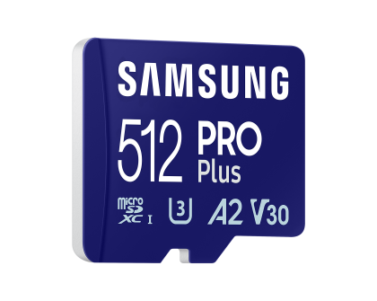 Memory card Samsung PRO Plus microSD Card (2023), 512GB, Adapter