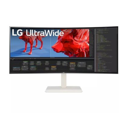 Monitor LG 38WR85QC-W, 37.5" UltraWide AG, Curved 21:9 IPS Panel, 1 ms (GtG), 1000:1, 450 cd/m2, WQHD+ (3840x1600), HDR600, DCI-P3 98%, AMD FreeSync, NVIDIA G-SYNC, 144Hz, USB Type-C, RJ45, Speakers 7Wx2, HDMI, DisplayPort, KVM, PBP, PIP, Tilt, Black