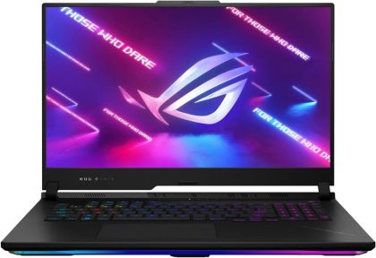 Laptop Asus ROG Strix SCAR 17 G733PYV-LL046W, AMD Ryzen 9 7945HX3D, 17.3" WQHD (2560 x 1440) 16:9, 240Hz, 32GB DDR5 4800MHz (2x16GB), 1TB + 1TB PCIe 4.0 (RAID 0), RTX 4090, 16GB DDR6, WiFi 6, RGB Per-Key Kbd, Win 11, Off Black