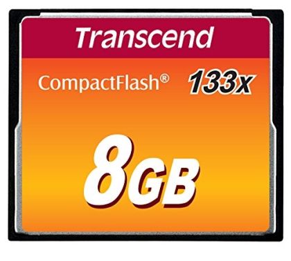 Memory Transcend 8GB CF Card(133X)