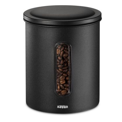 XAVAX Cutie de cafea pentru 500 g boabe sau 700 g pulbere, etanșă, rezistentă la mirosuri