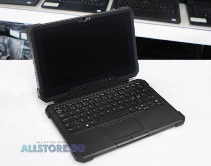 Dell Latitude 7220 Rugged Extreme Tablet, Intel Core i5, 16GB LPDDR3, 256GB M.2 NVMe SSD, Intel UHD Graphics 620, 11.6" 1920x1080 Full HD 16:9, Grade A
