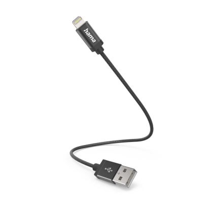Hama Charging Cable, USB-A - Lightning, 0.2 m, 201578