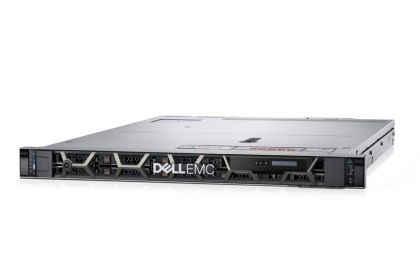 Сървър Dell PowerEdge R450,, Chassis 8x2.5" (SAS/SATA), 1 CPU, Intel Xeon Silver 4309Y (2.8G, 8C/16T), 16GB RDIMM, 3200MT/s, PERC H755, 5x 1.2TB Hard Drive ISE SAS 12Gbps, iDRAC9 Basic 15G, Dual 700W Titanium PSU, Riser Config 0, No Bezel, 36M ProSupport 