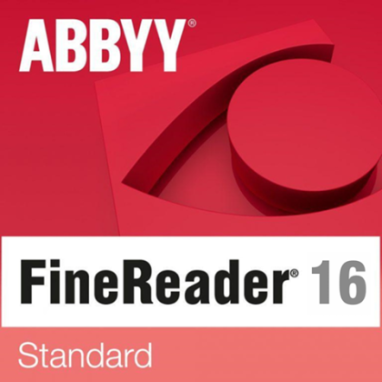 Софтуер ABBYY FineReader PDF Standard, Single User License (ESD), Subscription, 1y