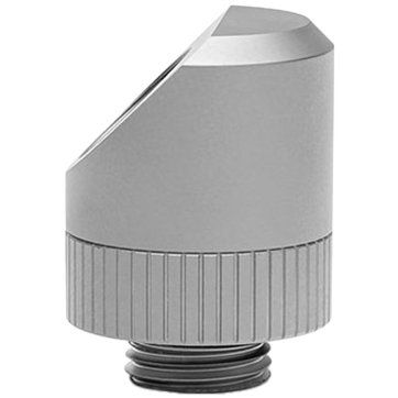 EK-Quantum Torque Rotary 45° - Satin Titanium, adapter fitting