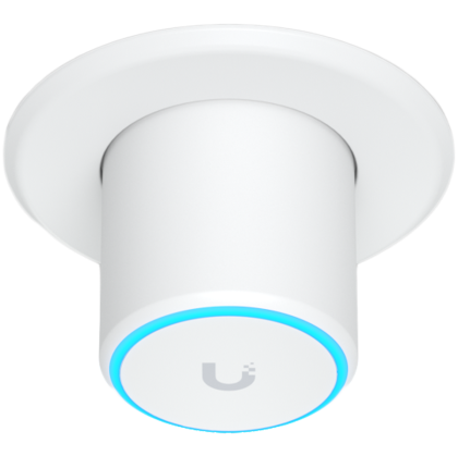 Ubiquiti U6-MESH indoor/outdoor WiFi 6 access point designed for mesh applications, 140 m2 coverage, 300+ connected devices, 4x4 MIMO, IPX5, 573.5 Mbps on 2.4 GHz and 4.8 Gbps on 5 GHz, PoE adapter included, Wall, desktop or pole mount (included)