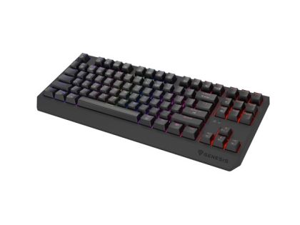 Keyboard Genesis Gaming Keyboard Thor 230 TKL Wireless US Black RGB Mechanical Outemu Panda
