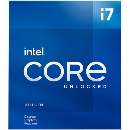 CPU Intel Rocket Lake Core i7-11700KF, 8 Cores, 3.60Ghz, 16MB, 125W, LGA1200, BOX