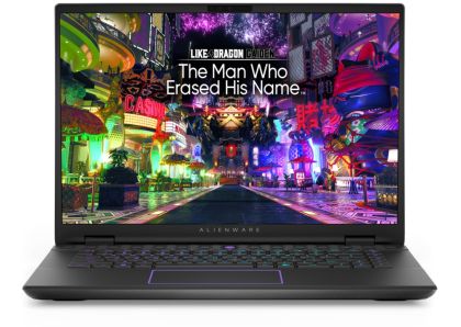 Laptop Dell Alienware m16 R2, Intel Core Ultra 7 155 H( 16 cores, 1.40 to 4.80 GHz ), 16.0" QHD+ (2560x1600) 240Hz, 3ms, FHD IR Cam, 16GB, 2x8GB, DDR5, 5600 MT/s, 1 TB, M.2, PCIe NVMe, SSD, RTX 4060, 8GB GDDR6, Wifi 7, Win11 Pro, Dark Metallic Moon, 3Y PS