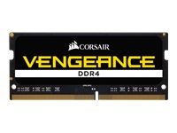 CORSAIR 8GB DDR4 2400MHz 1x260 SODIMM Unbuffered 16-16-16-39 Black PCB 1.2V