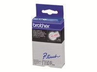 BROTHER P-Touch TC-292 red on white 9mm